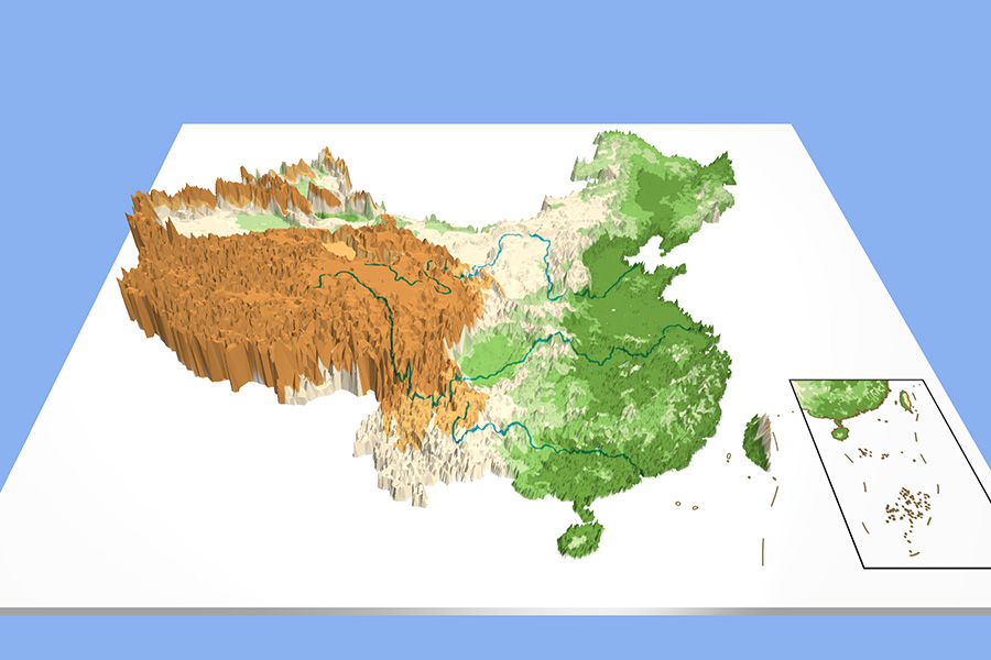 Relief of China