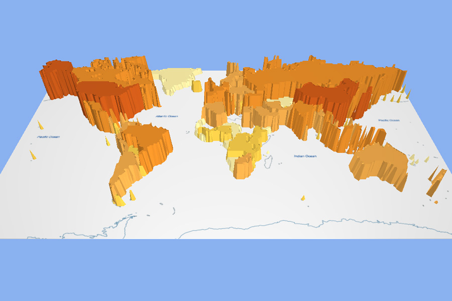 Global manufacturing value added, 2015